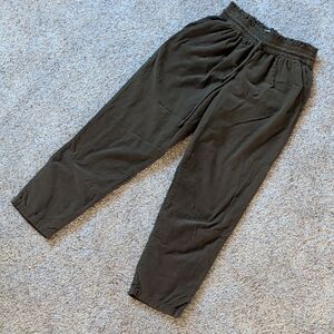 Zara Women's Dark Green Corduroy Pants